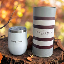 Carregar imagem no visualizador da galeria, Kit Copo Térmico 360ml Personalizado Para Presente