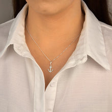 Carregar imagem no visualizador da galeria, Colar Cravejado Prata 925