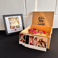 Carregar imagem no visualizador da galeria, Cesta Mãe 01 + Quadro + 6 Fotos Vintage