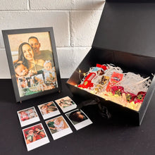 Carregar imagem no visualizador da galeria, Cesta Mãe 02 + Quadro + 6 Fotos Vintage