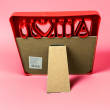 Carregar imagem no visualizador da galeria, Porta Retrato 10x15 Amor Vermelho + Foto Revelada