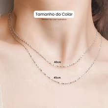 Carregar imagem no visualizador da galeria, Colar Cravejado Prata 925