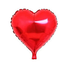 Carregar imagem no visualizador da galeria, Balão Coração Metálico Vermelho