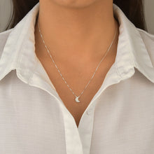 Carregar imagem no visualizador da galeria, Colar Cravejado Prata 925
