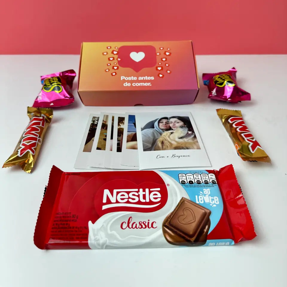 Kit Chocolate Instagram + 18 Fotos Vintage