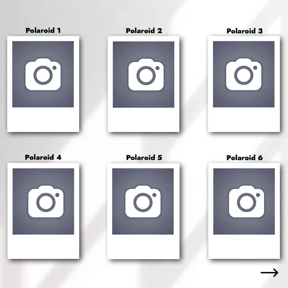 Kit 12 Imãs polaroids 10x7,5