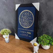 Carregar imagem no visualizador da galeria, Quadro Mapa Estelar 07 - Edição Especial
