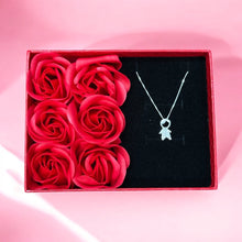 Carregar imagem no visualizador da galeria, prata 925 - colar dia das maes - menino e menina (5)
