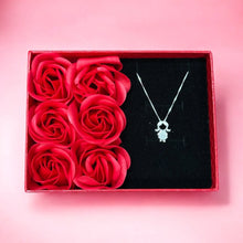 Carregar imagem no visualizador da galeria, prata 925 - colar dia das maes - menino e menina (6)
