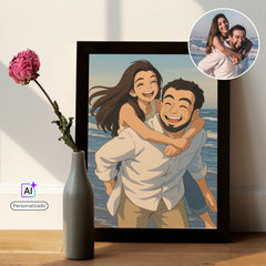 Quadro Cartoon Gibi (Com IA)