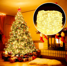 Carregar imagem no visualizador da galeria, Pisca-Pisca Natal 100 LED 9m à Prova D’Água com 8 Funções
