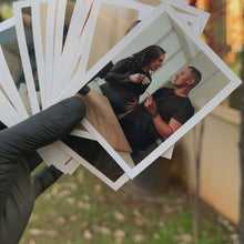 Carregar e reproduzir vídeo no visualizador da galeria, Kit fotos com borda (10cmx7,5cm)
